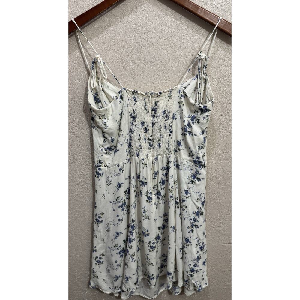 Reformation Saskia Dress Floral Print Mini Dress Size 10 - Picture 3 of 7